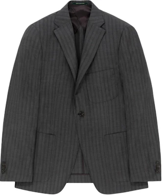 Aimé Leon Dore Jaket Pria Lengan Panjang Kerah Stripe Abu-abu SS24WJ026 Buy Aimé Leon Dore Jaket Pria Lengan Panjang Kerah Stripe Abu-abu SS24WJ026