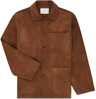 Aimé Leon Dore Suede Solid Color Collared Jacket SS24WJ029 Aimé Leon Dore Suede Solid Color Collared Jacket SS24WJ029