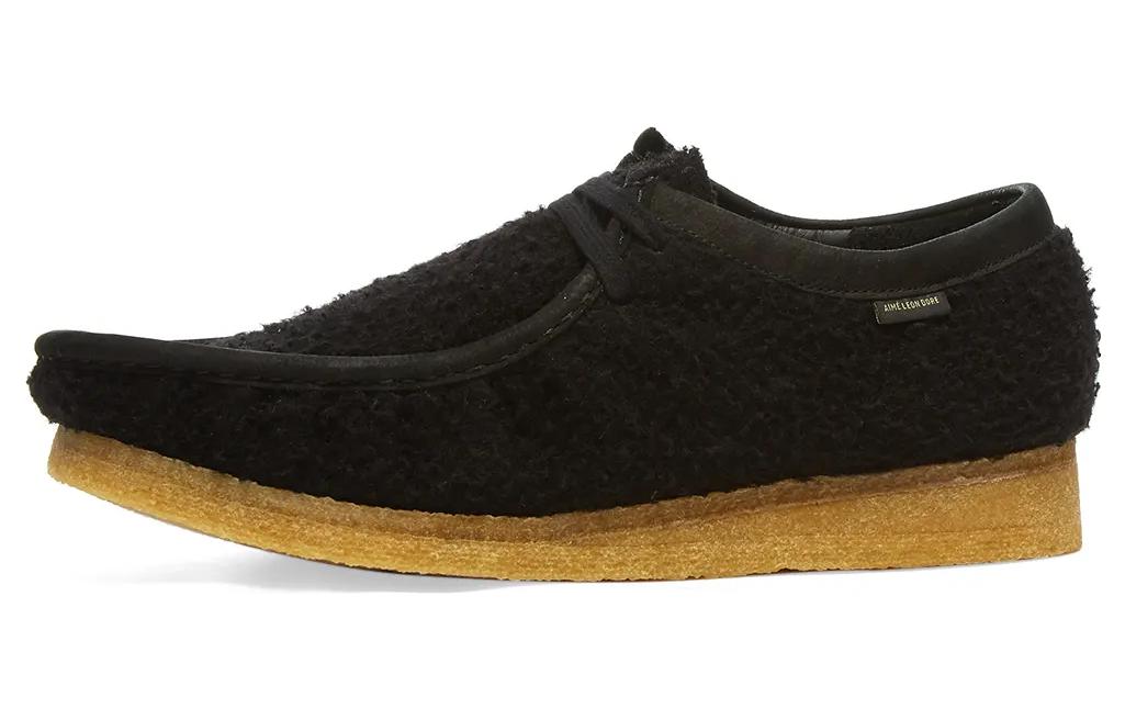 Aimé Leon Dore x Clarks Wallabee Casentino Wool 'Black' 26160882