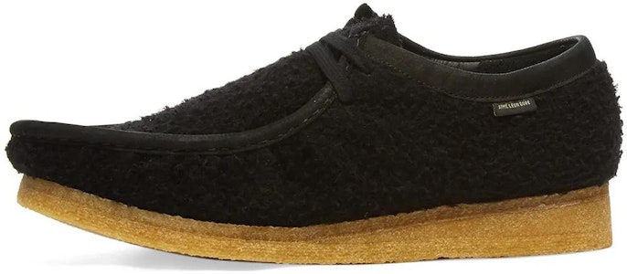 愛梅·里昂·多雷 x Clarks Wallabee 卡森蒂諾羊毛 '黑色' 26160882 Buy 愛梅·里昂·多雷 x Clarks Wallabee 卡森蒂諾羊毛 '黑色' 26160882