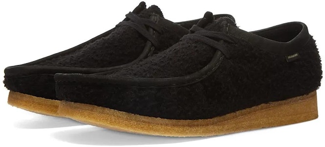 愛梅·里昂·多雷 x Clarks Wallabee 卡森蒂諾羊毛 '黑色' 26160882 Order 愛梅·里昂·多雷 x Clarks Wallabee 卡森蒂諾羊毛 '黑色' 26160882