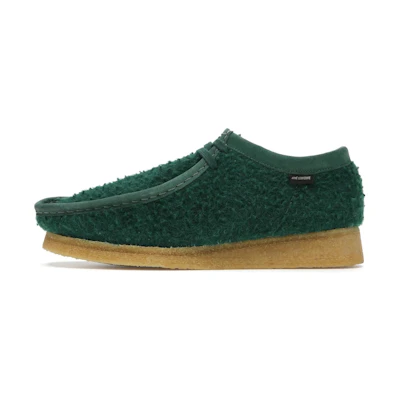Aimé Leon Dore Clarks Wallabee Casentino Wool 'Green'