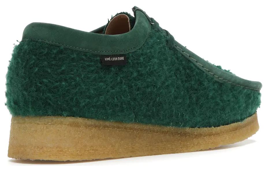 Lookbook Aimé Leon Dore x Clarks Wallabee 卡仙提諾羊毛 '綠色' 26160880
