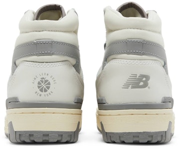 Aimé Leon Dore x New Balance 650R 'Silver' Lelaki Kasual Sneakers. BB650RA1 Details for Aimé Leon Dore x New Balance 650R 'Silver' Lelaki Kasual Sneakers. BB650RA1