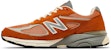 Aimé Leon Dore x New Balance 990v4 Buatan USA 'Red Clay' U990OG4