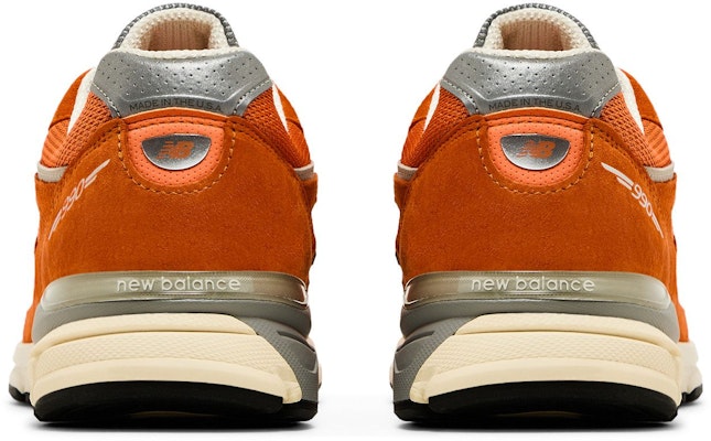 Aimé Leon Dore x New Balance 990v4 Made In USA 'Red Clay' U990OG4 Details for Aimé Leon Dore x New Balance 990v4 Made In USA 'Red Clay' U990OG4
