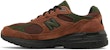 Aimé Leon Dore x New Balance 993 Buatan USA 'Coklat' MR993ALD