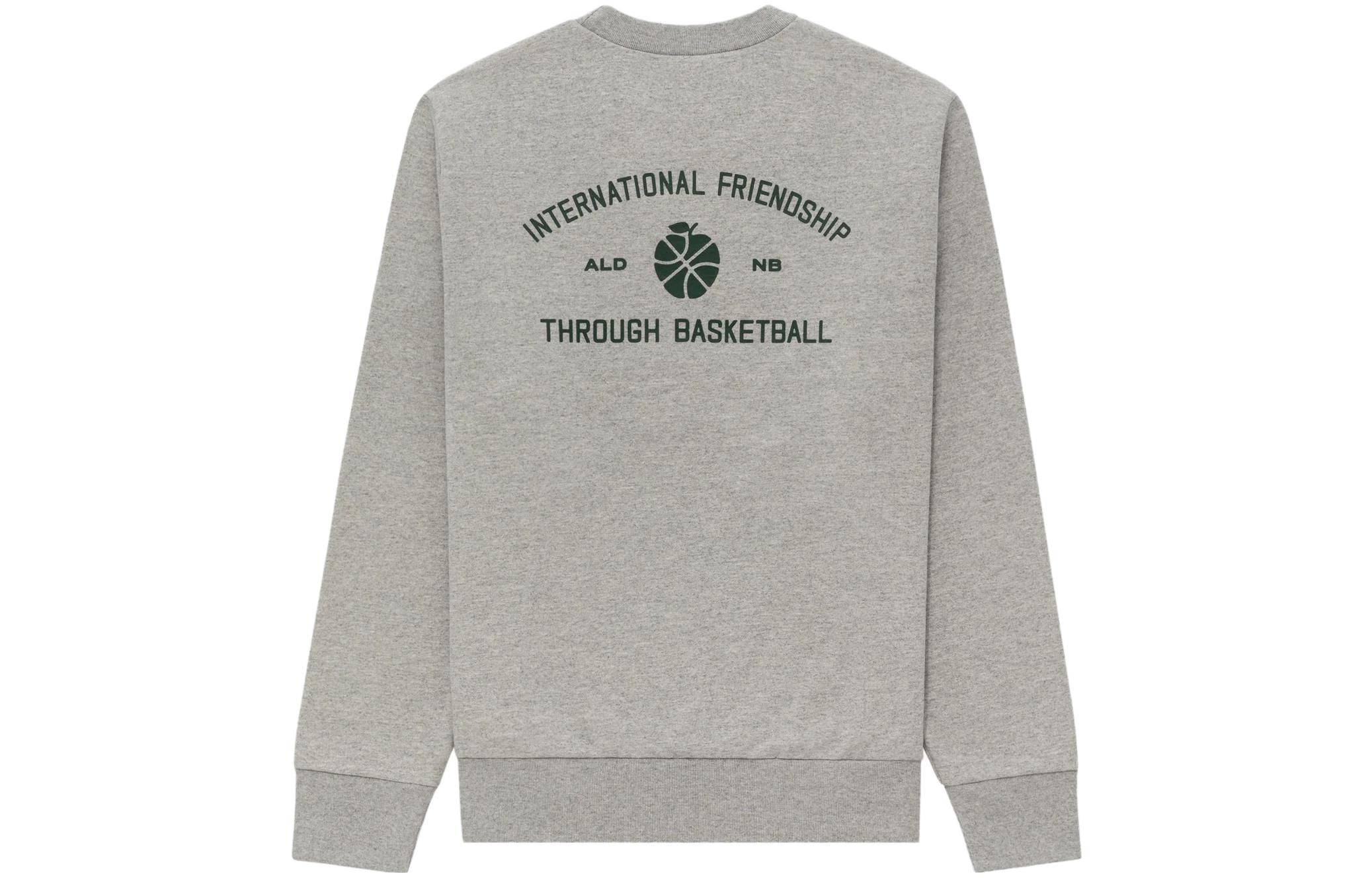 Aimé Leon Dore New Balance Logo Print Crewneck Sweatshirt Unisex FW22NBSNCS473