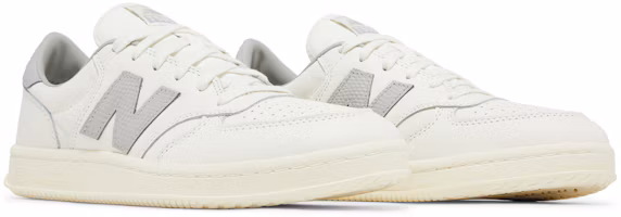 Cheap AIME LEON DORE x New Balance NB T500 復古簡約 防滑耐磨 低幫 板鞋 男女同款 白灰