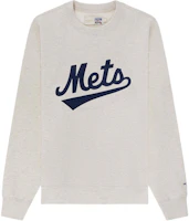 Aimé Leon Dore x New York Mets SS24 Embroidered Crewneck Sweatshirt Oatmeal Unisex SS24CS008-OATMEAL Aimé Leon Dore x New York Mets SS24 Embroidered Crewneck Sweatshirt Oatmeal Unisex SS24CS008-OATMEAL