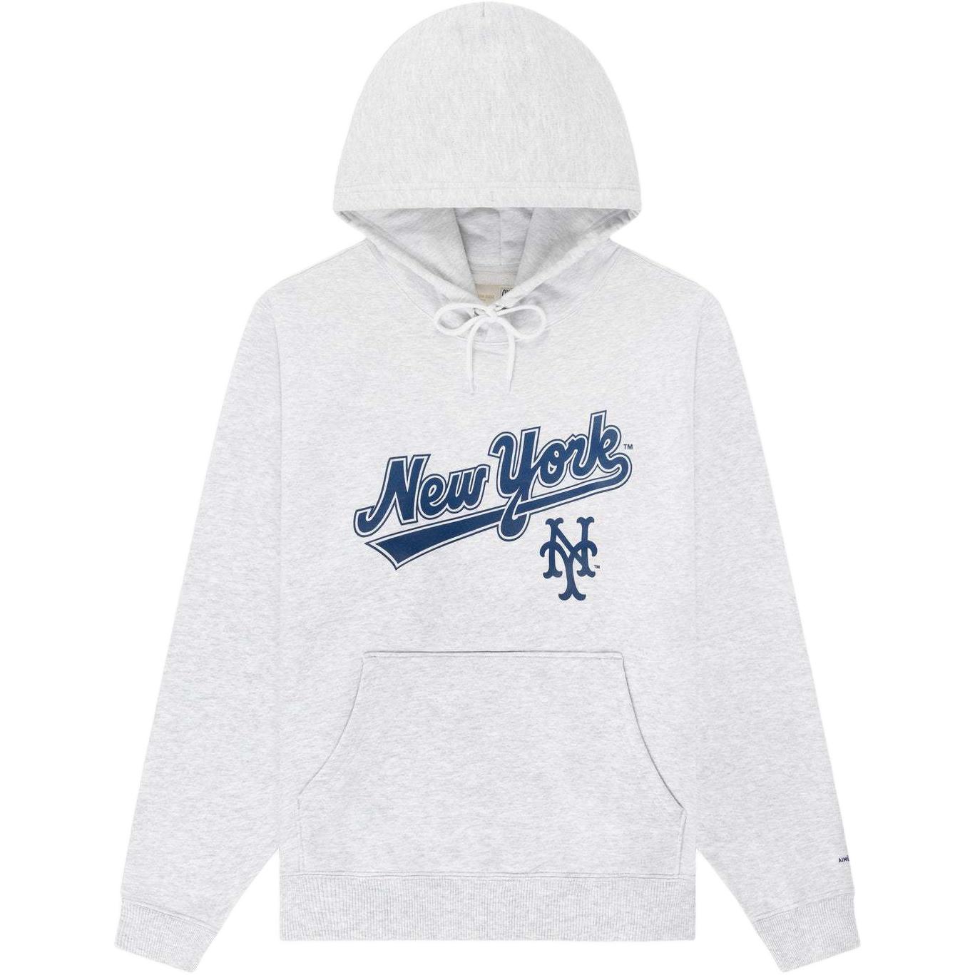 Aimé Leon Dore New York Mets SS24 Logo Hoodie Unisex Gray SS24CH007-SILVERMIX