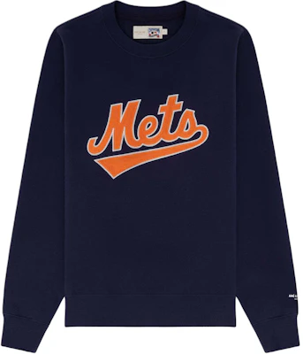 Aimé Leon Dore x NY Mets SS24 标志刺绣海军蓝男女卫衣 SS24CS008-ECLISPE Buy Aimé Leon Dore x NY Mets SS24 标志刺绣海军蓝男女卫衣 SS24CS008-ECLISPE