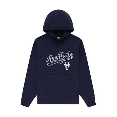 Aimé Leon Dore NY Mets SS24 Logo Hoodie Navy Unisex SS24CH007-ECLISPE