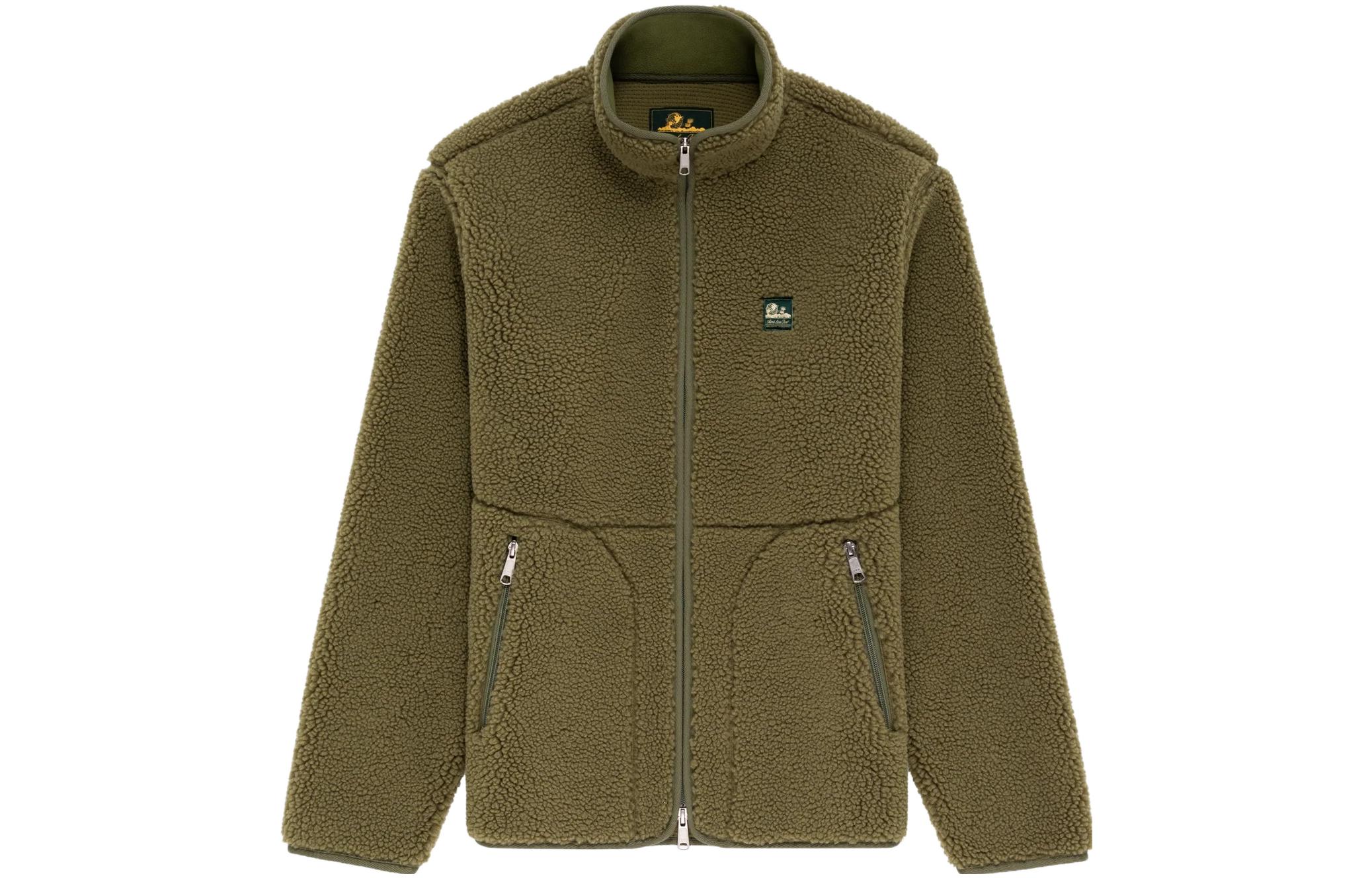 Aimé Leon Dore Zip-Up Stand Collar Jacket Olive Unisex FW23WJ055-0005