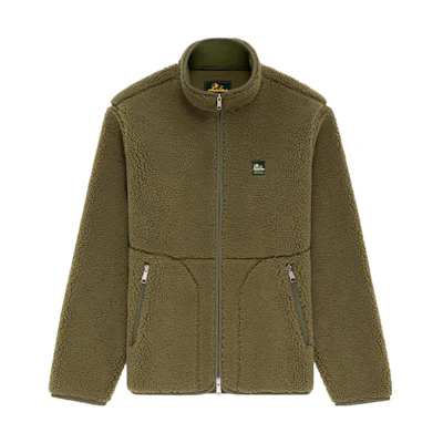 Aimé Leon Dore Zip-Up Stand Collar Jacket Olive Unisex FW23WJ055-0005