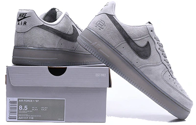 Nike Air Force1 x Reigning Champ Classic Gray 'Grey' AA1117-118