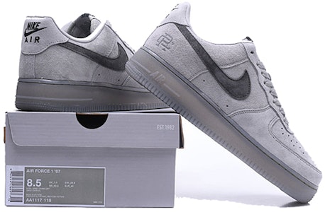 耐克Air Force 1 x Reigning Champ灰色经典款 AA1117-118 Details for 耐克Air Force 1 x Reigning Champ灰色经典款 AA1117-118