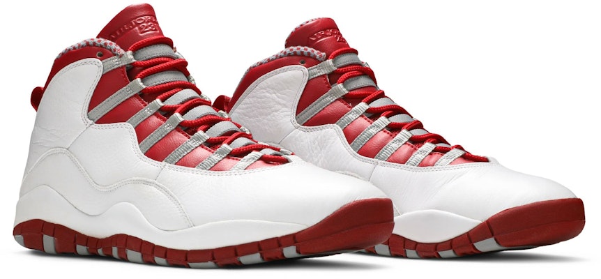 Air Jordan 10 Retro 2005 'Red Steel' 310805-161 Cheap Air Jordan 10 Retro 2005 'Red Steel' 310805-161