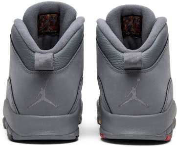 空中飛人喬丹 10 復刻版 2018 '酷灰' 310805-022 Details for 空中飛人喬丹 10 復刻版 2018 '酷灰' 310805-022