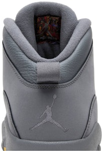 空中飛人喬丹 10 復刻版 2018 '酷灰' 310805-022 Sizing 空中飛人喬丹 10 復刻版 2018 '酷灰' 310805-022