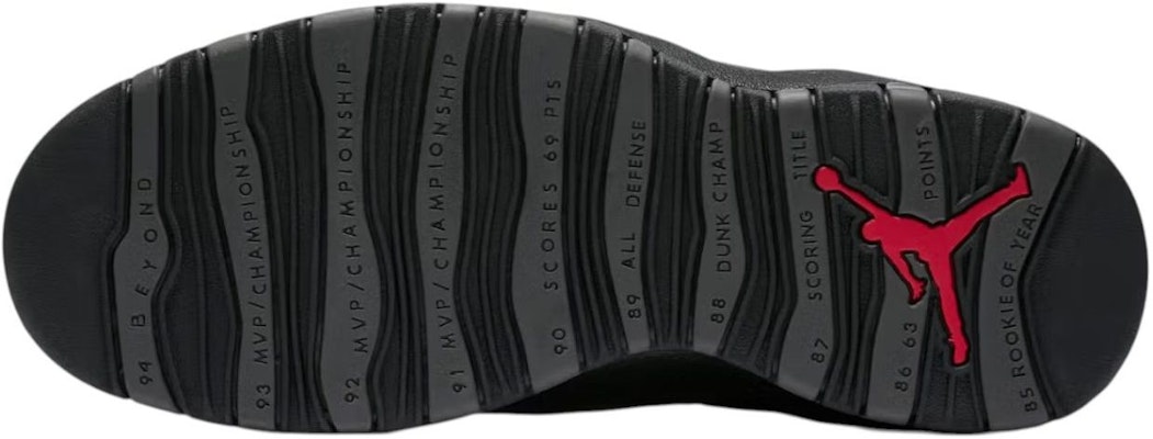 Air Jordan 10 Retro 2025 'Shadow' HJ6779-001 Details for Air Jordan 10 Retro 2025 'Shadow' HJ6779-001
