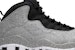 Air Jordan 10 Retro 'Cement' 310805-062 (Versi Retro Kasut Sukan)