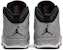 Air Jordan 10 Retro 'Cement' 310805-062 (Versi Retro Kasut Sukan)