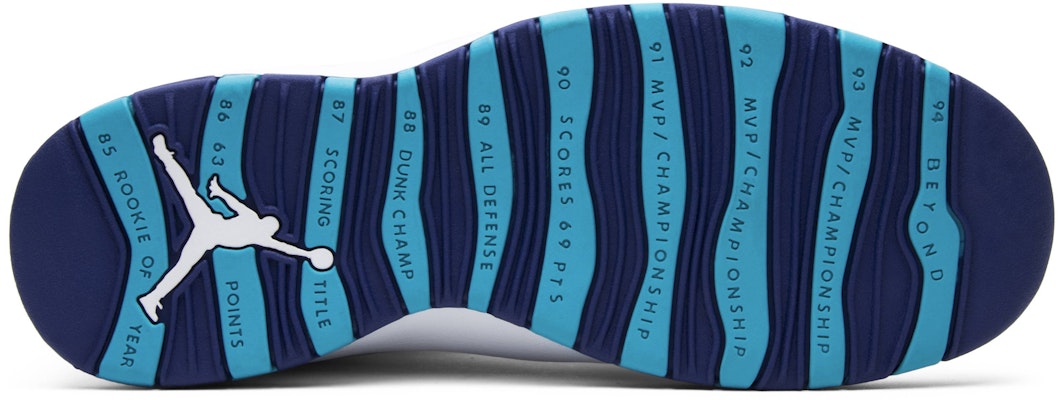 Air Jordan 10 Retro 'Charlotte Hornets' 310805-107 Shop Air Jordan 10 Retro 'Charlotte Hornets' 310805-107