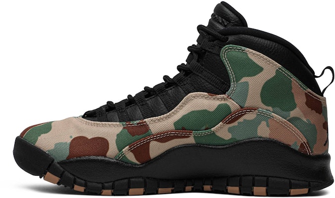 Air Jordan 10 Retro 'Desert Camo' 310805-200 Lookbook Air Jordan 10 Retro 'Desert Camo' 310805-200