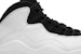Air Jordan 10 Retro 'Im Back' 310805-104 (Putih/Hitam)