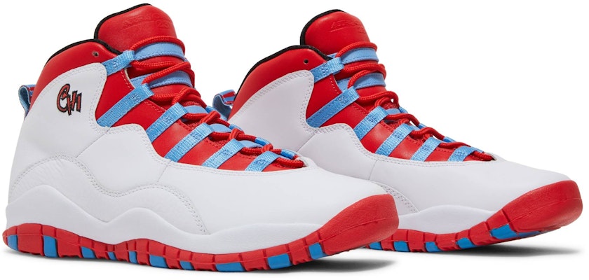 Air jordan 10 retro red blue Clearance