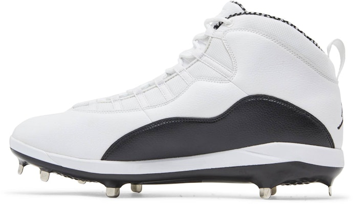 Air Jordan 10 复刻版 Metal '白黑' CQ9533-100 Lookbook Air Jordan 10 复刻版 Metal '白黑' CQ9533-100