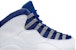 Air Jordan 10 Retro TXT 'Old Royal' Lelaki & Wanita Sneakers 487214-107