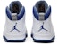 Air Jordan 10 Retro TXT 'Old Royal' Lelaki & Wanita Sneakers 487214-107