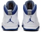 Details for Air Jordan 10 Retro TXT 'Old Royal' Lelaki & Wanita Sneakers 487214-107