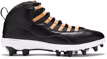 Air Jordan 10 TD Mid 'Black Metallic Gold' CQ2073-007 Air Jordan 10 TD Mid 'Black Metallic Gold' CQ2073-007