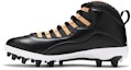 Lookbook Air Jordan 10 TD Mid 'Hitam Emas Metalik' CQ2073-007