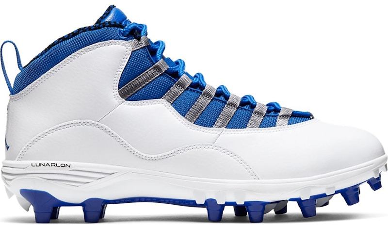 Buy Air Jordan 10 TD Mid 'Putih Game Royal' CQ2073-104