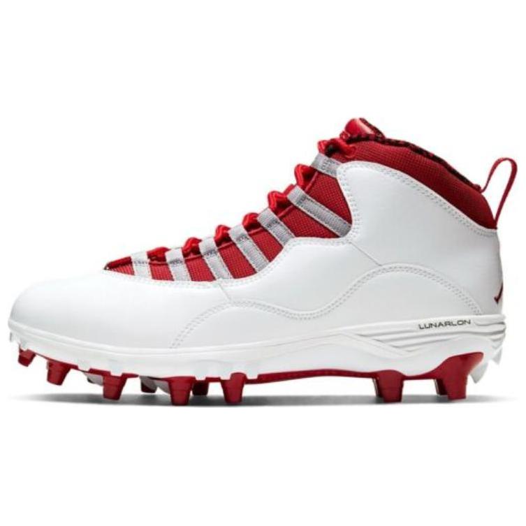 Air Jordan 10 TD Mid 'White Gym Red' CQ2073-106