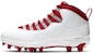 Air Jordan 10 TD Mid 'Putih Gym Merah' CQ2073-106