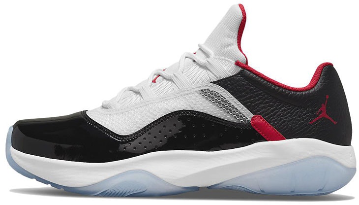 air-jordan-11-cmft-low-white-black-university-red