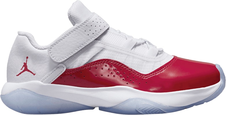 Preschool Air Jordan 11 CMFT Low White Gym Red CZ0905 116