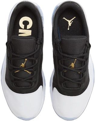 Air Jordan 11 CMFT Low Black White Gold DN4180-070 Lookbook Air Jordan 11 CMFT Low Black White Gold DN4180-070