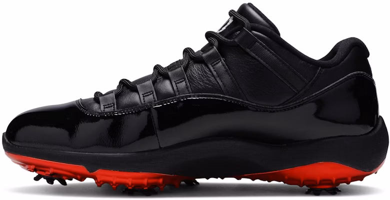 Jordan 11 safari sales bred golf shoes