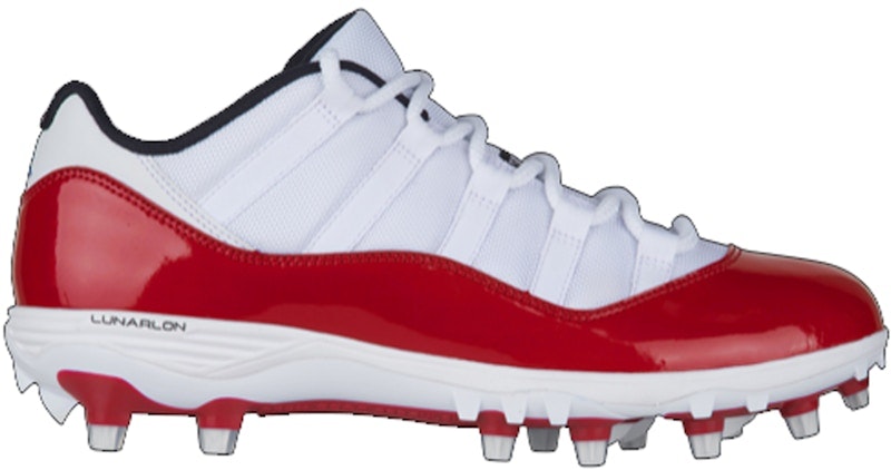 air-jordan-11-retro-low-cleat-white-red