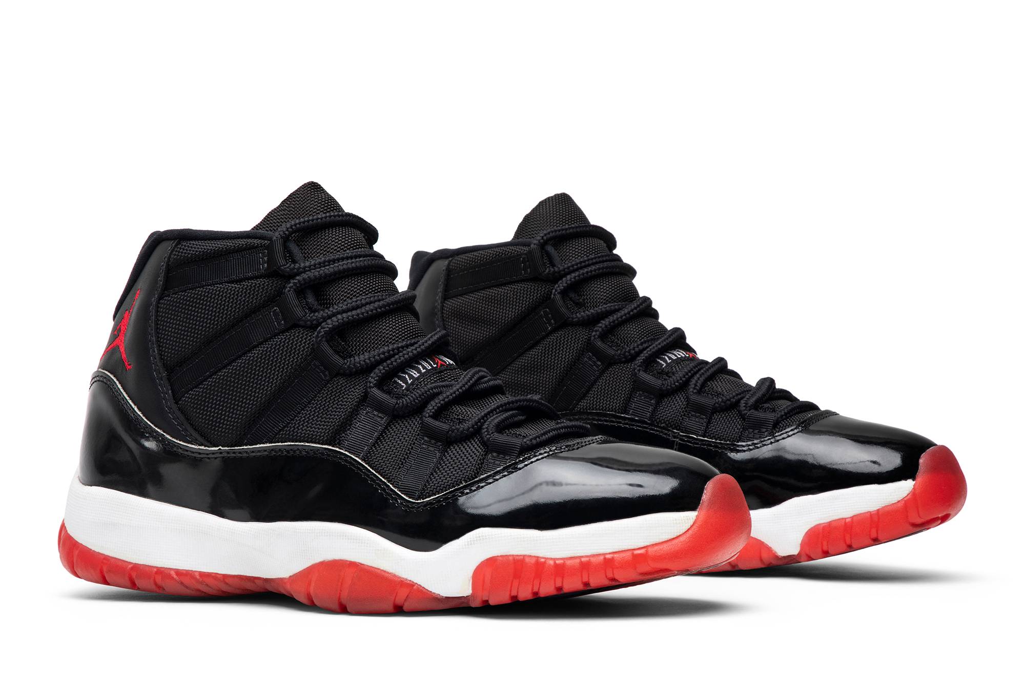 Cheap Air Jordan 11 OG 1996 'Bred' Sepatu Basket Retro 130245-062