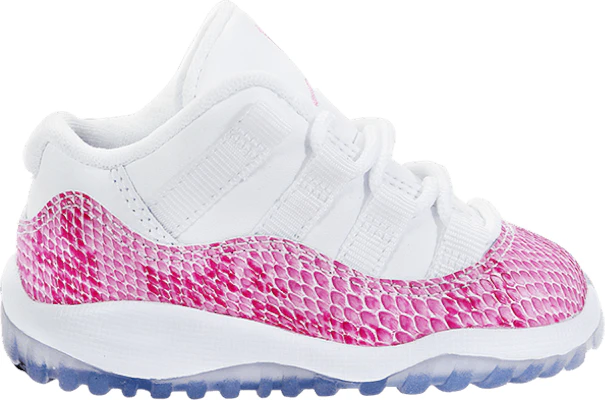 Toddler Air Jordan 11 Retro Pink Snakeskin 505836 108 505836