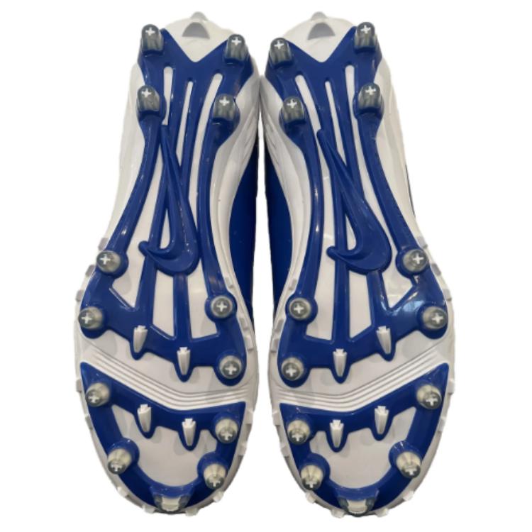 Shop Air Jordan 11 復刻釘鞋 白色皇家藍 AO1561-107