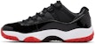 Air Jordan 11 Retro Rendah 2025 'Bred' FV5104-006