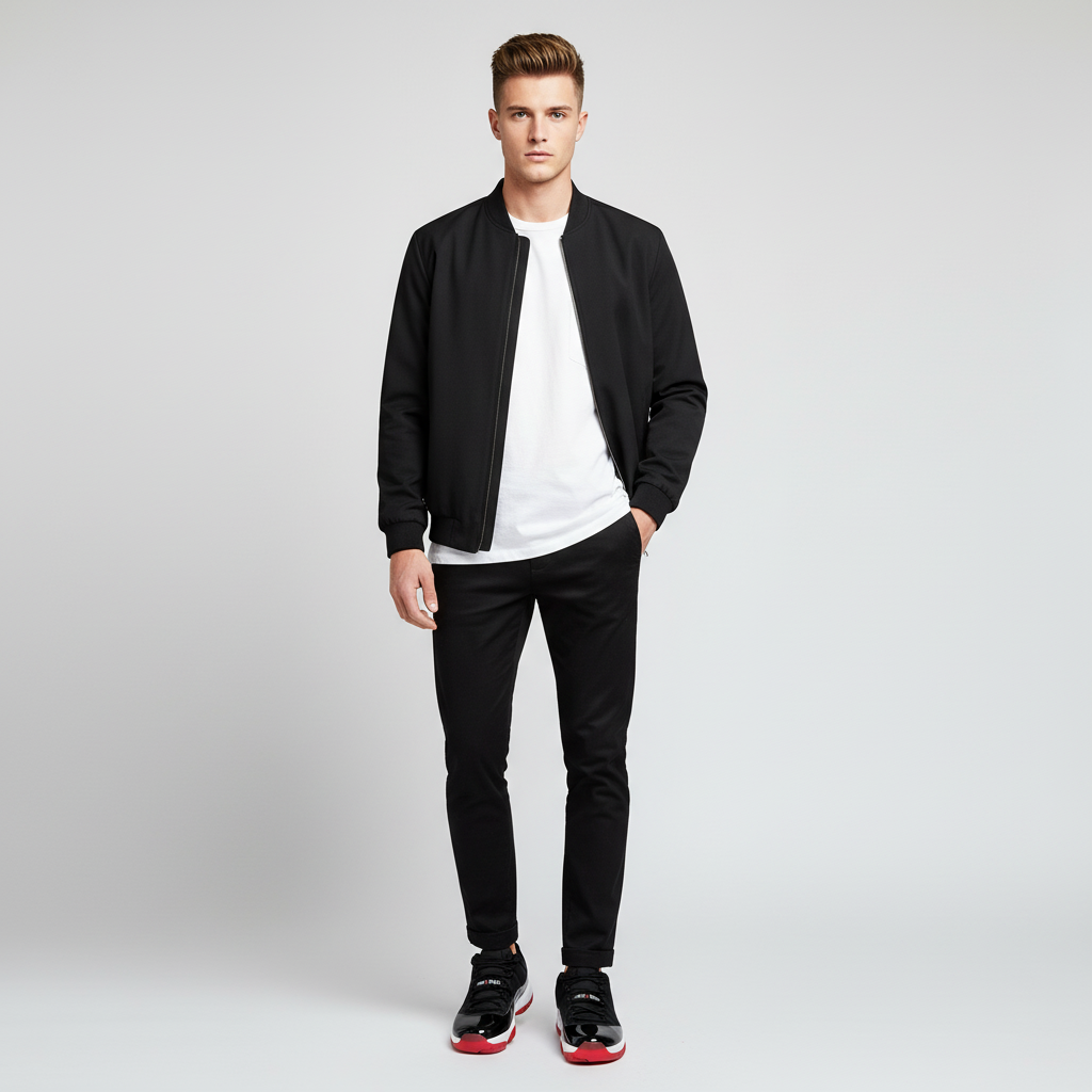 Lookbook Air Jordan 11 Retro Low 2025 'Bred' Zapatillas Deportivas FV5104-006